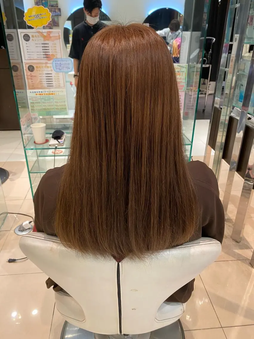 ロング カラー 髪質改善・縮毛矯正 白根凌二のヘアスタイル