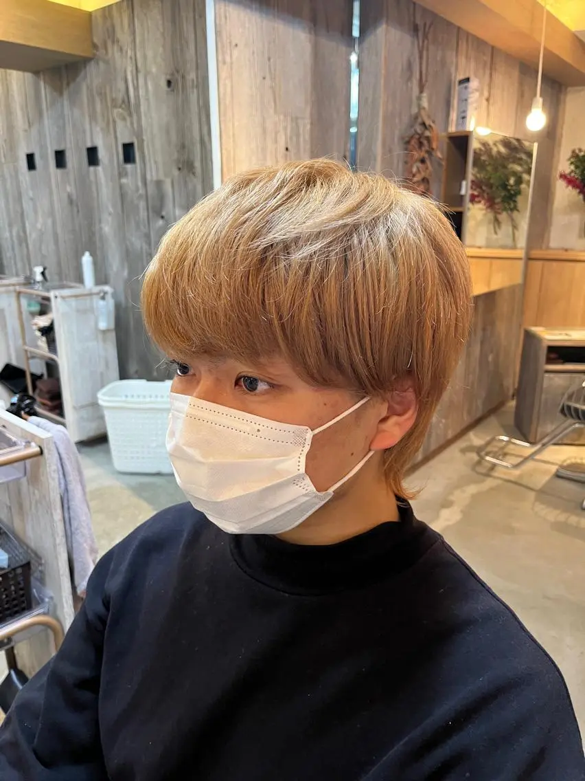 カラー メンズ 三品 早妃のヘアスタイル