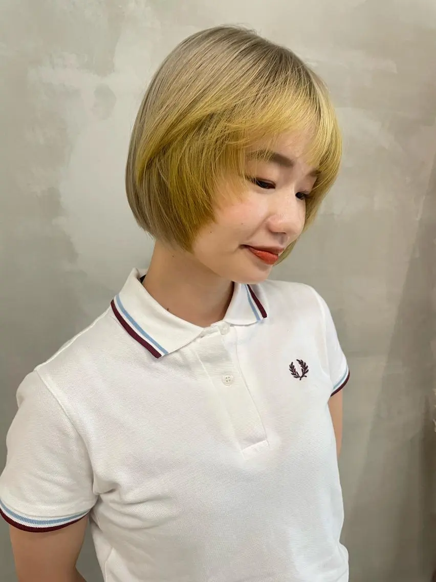 カラー wewe: momoeのヘアスタイル
