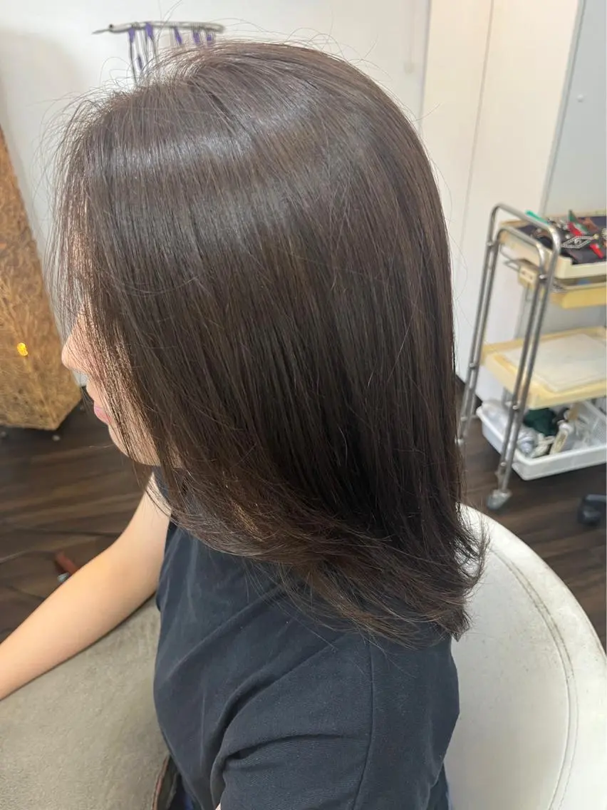セミロング カット ヘアカラー トリートメント ヘッドスパ 髪質改善FORMA 💫S.Katohのヘアスタイル