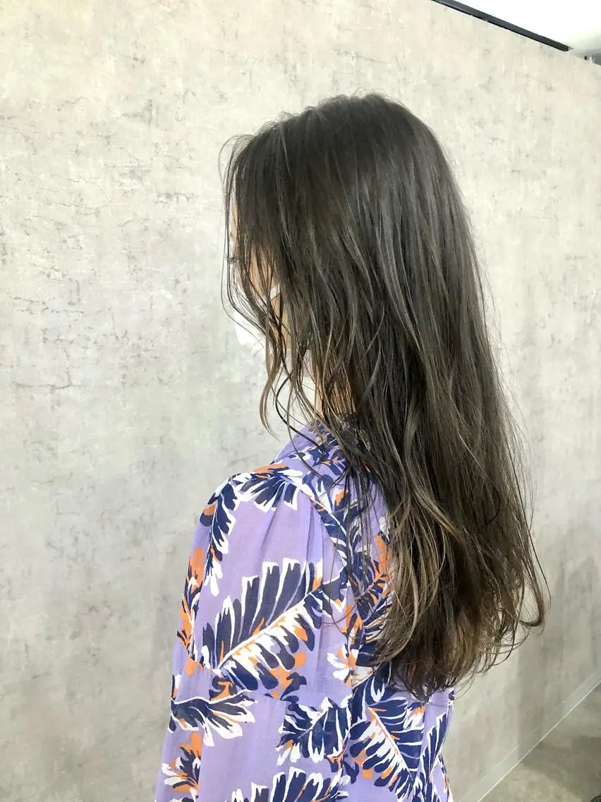 ロング カラー パーマ ヘアアレンジ メンズ キッズ ネイル マツエク・マツパ メンズバレイヤージュ メンズブリーチ メンズハイライト メンズインナーカラー メンズ韓国風 エビスザキレン／メン ズ／心斎橋🌳のヘアスタイル