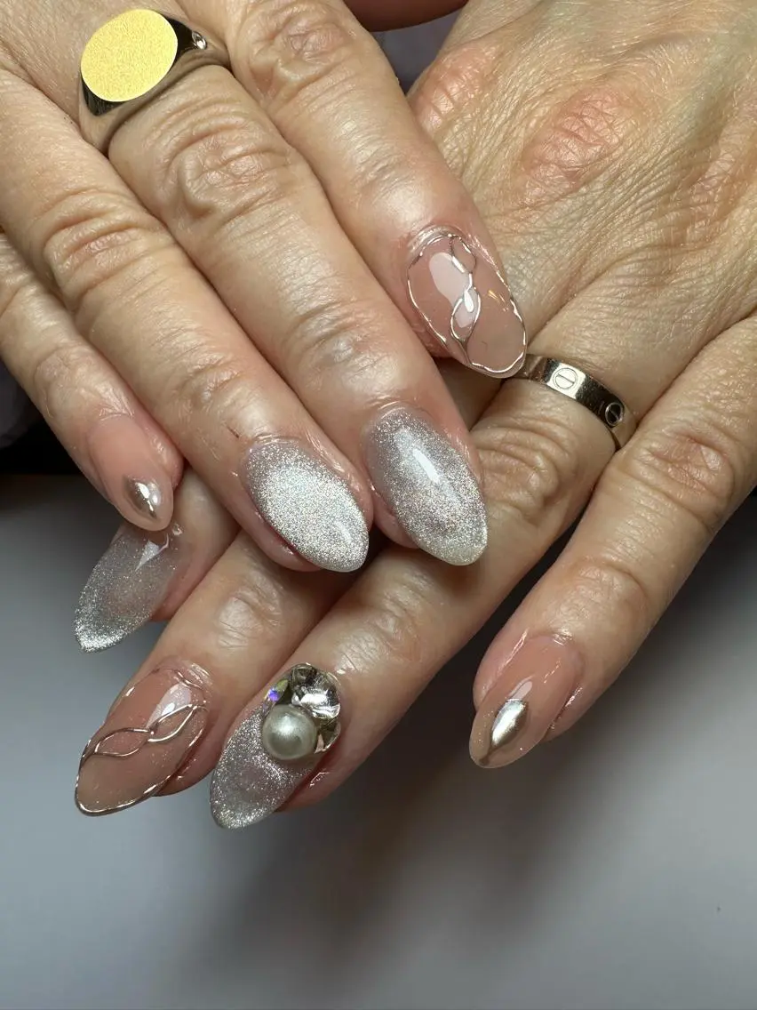 セミロング shandy nailのネイルデザイン
