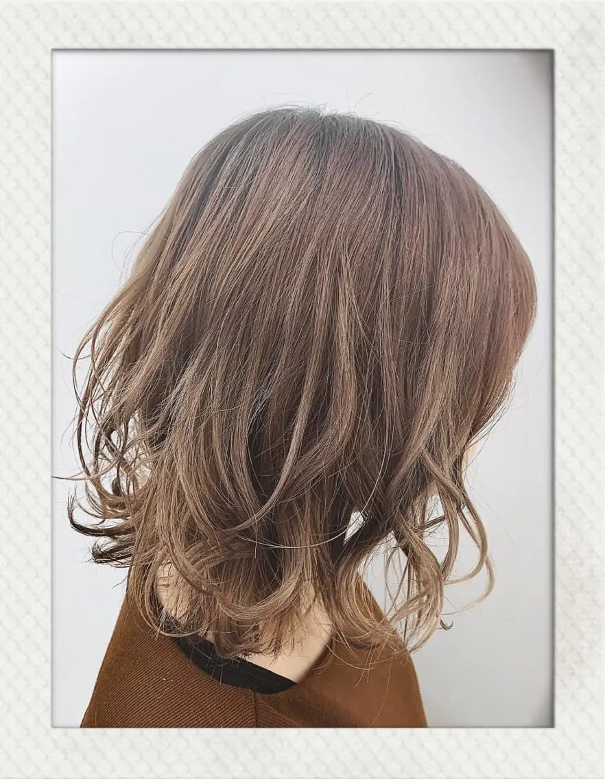 ミディアム カラー きむら かずきのヘアスタイル