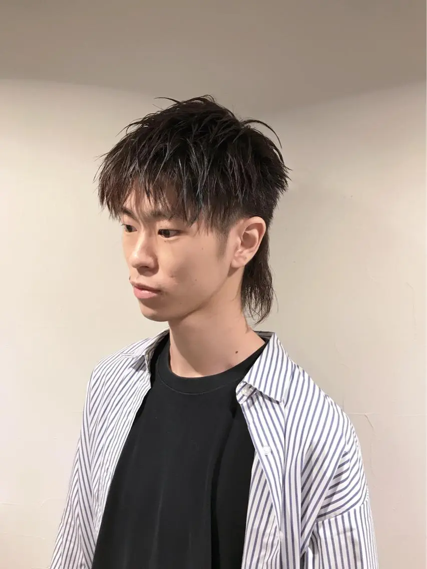 ショート カラー メンズ カット 前田 敬太のヘアスタイル