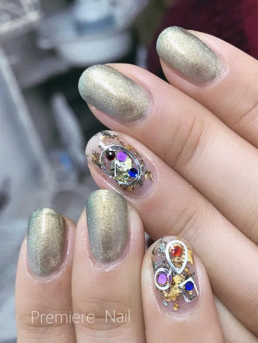 ネイル 成人式 Premiere Nail商店街店のネイルデザイン
