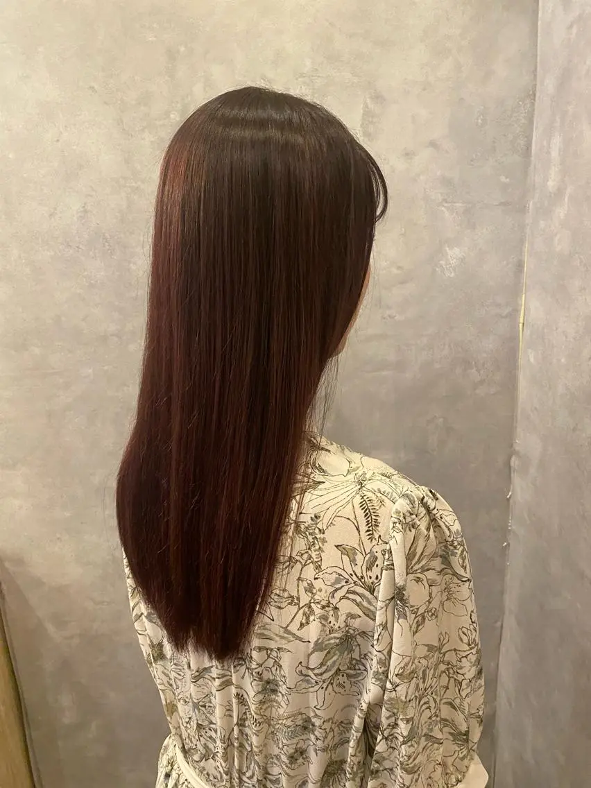 ロング カラー トリートメント 水瀬 咲夏のヘアスタイル