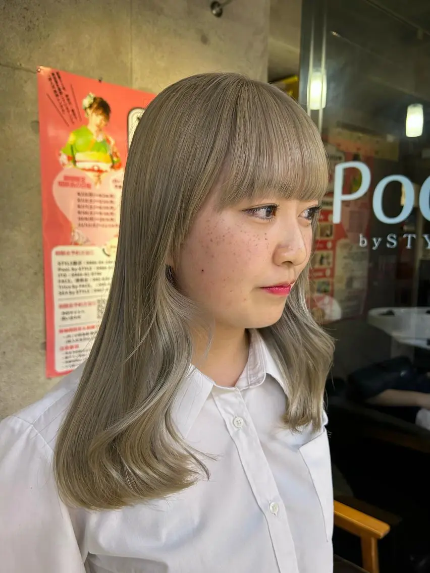 ロング ヘアカラー トリートメント デザインカラー/ kanae🌱のヘアスタイル