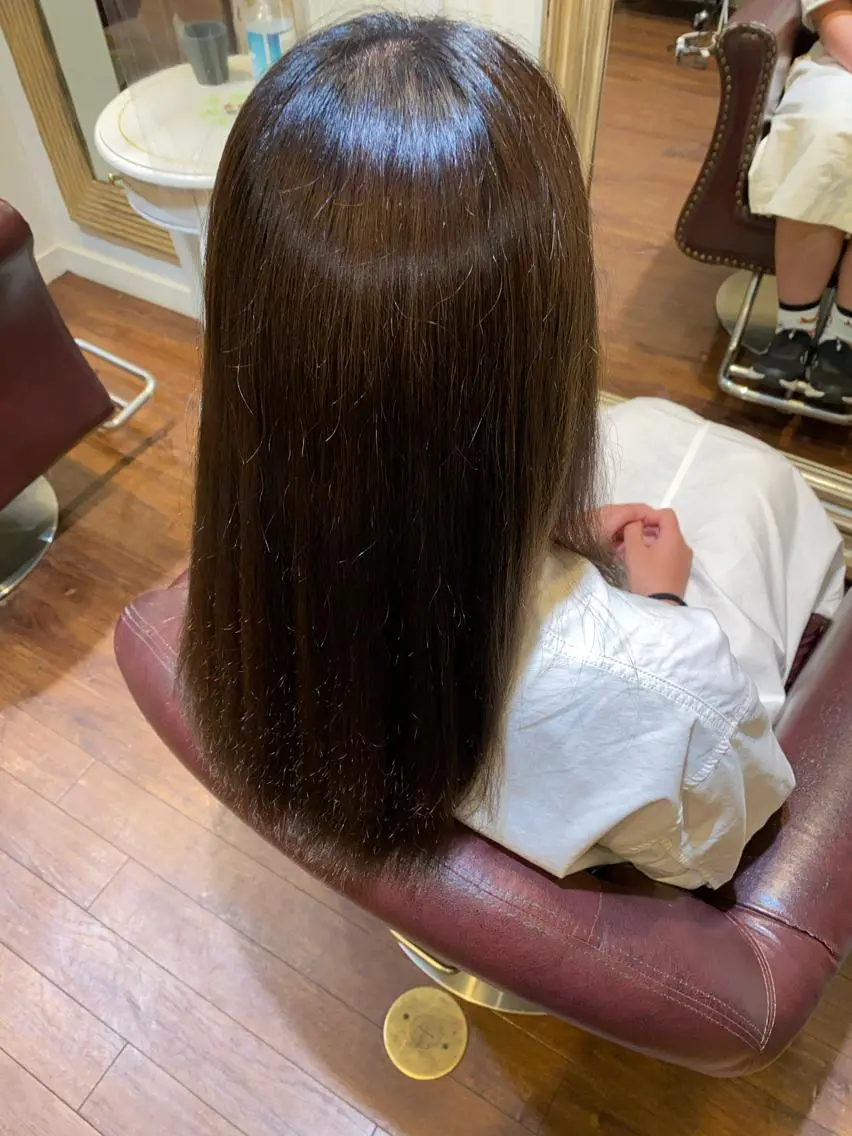 ロング カラー トリートメント 🐝Haney .haruka🐝のヘアスタイル