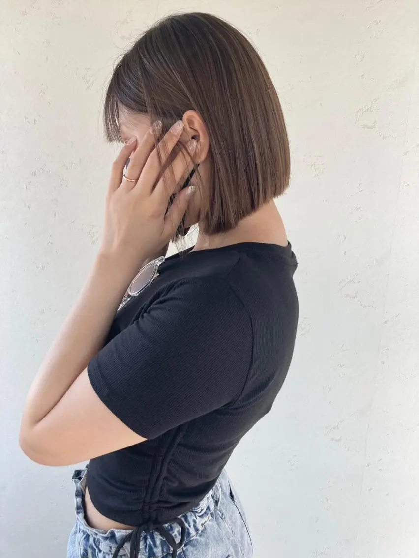 ショート カラー ➖石江 雷蔵➖のヘアスタイル