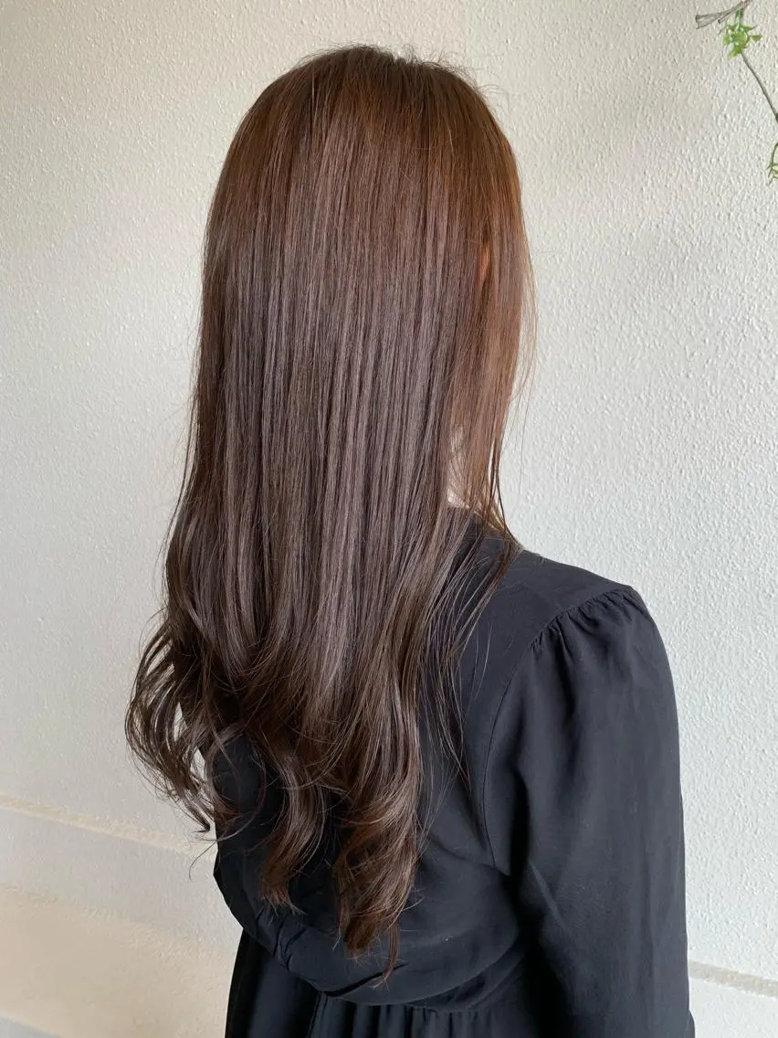 カラー カット ヘアカラー 髪質改善/艶感カラー 田中 陵のヘアスタイル