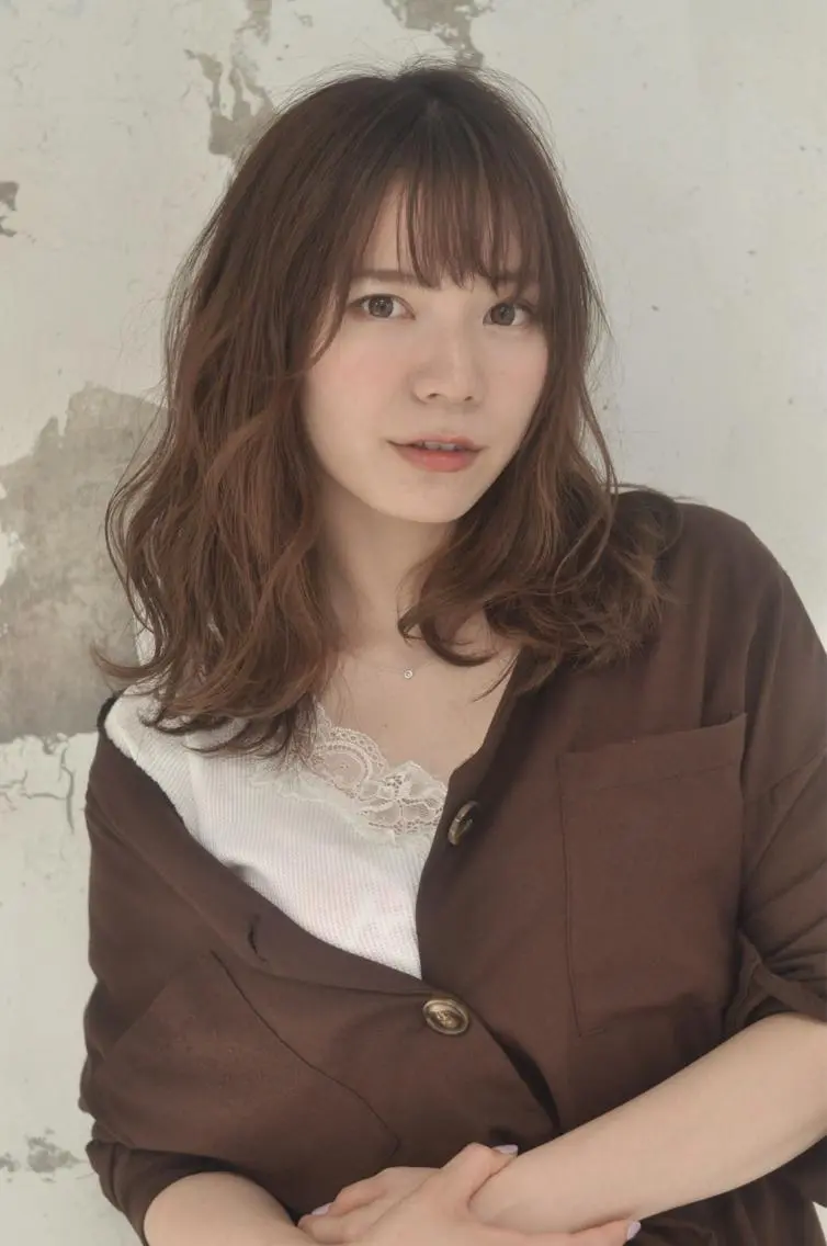 ミディアム ボブ 𓂃megu‪𓂃 森野めぐみのヘアスタイル