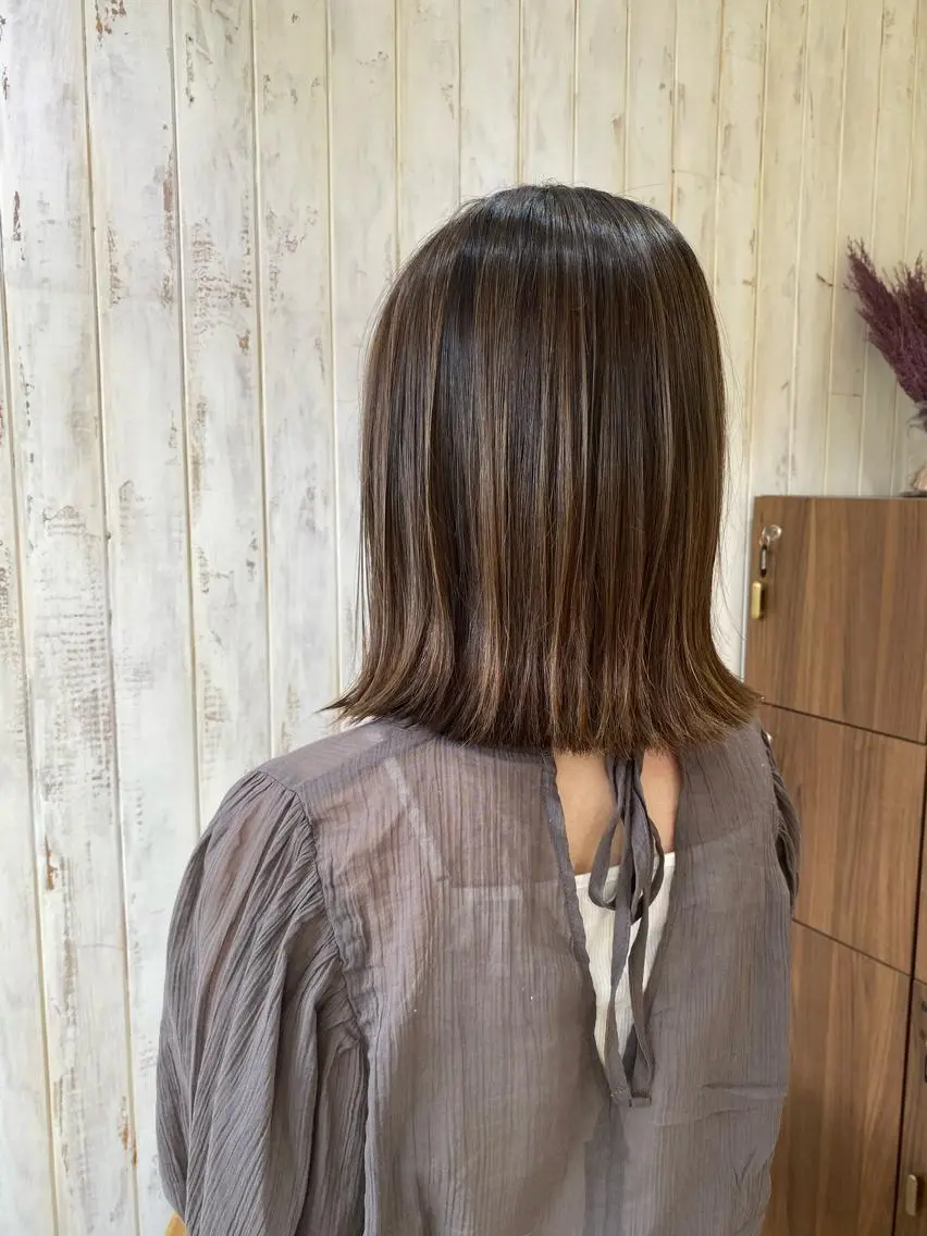 ミディアム 片桐 大介のヘアスタイル