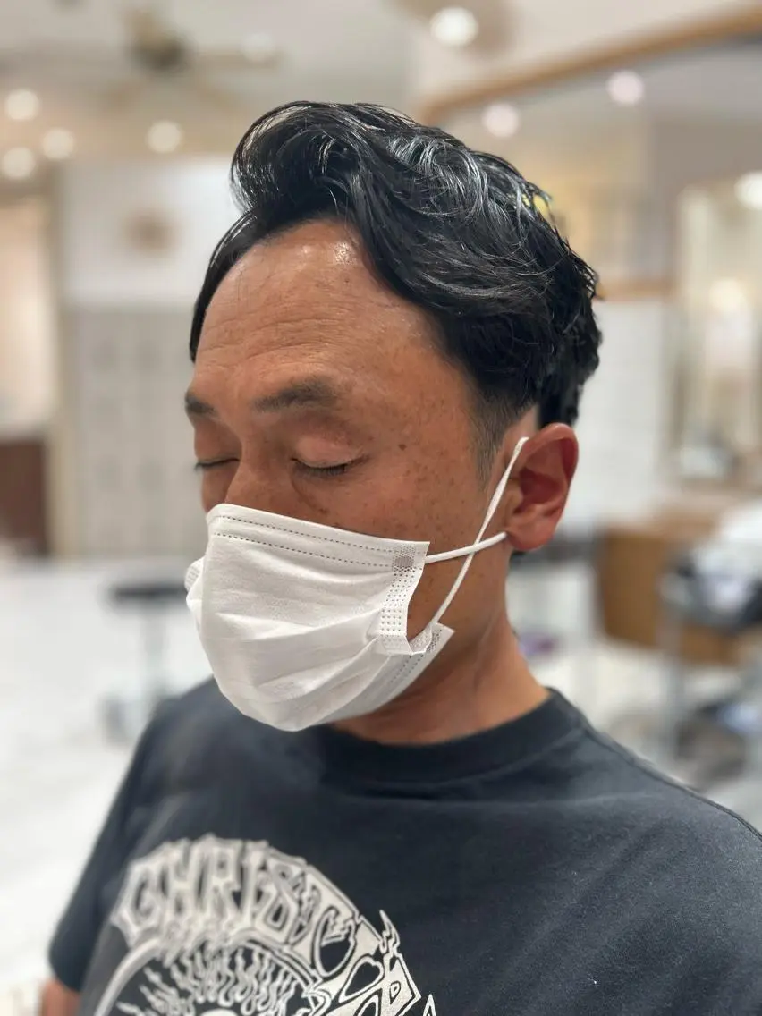 メンズ メンズパーマ apish cocoのヘアスタイル