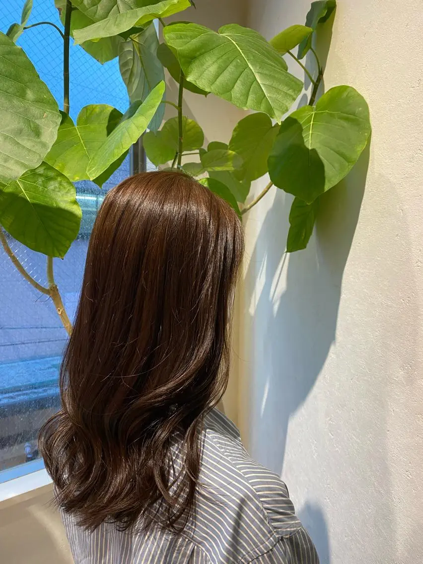 ロング 韓国ヘア🕊村上 ののこ🕊のヘアスタイル
