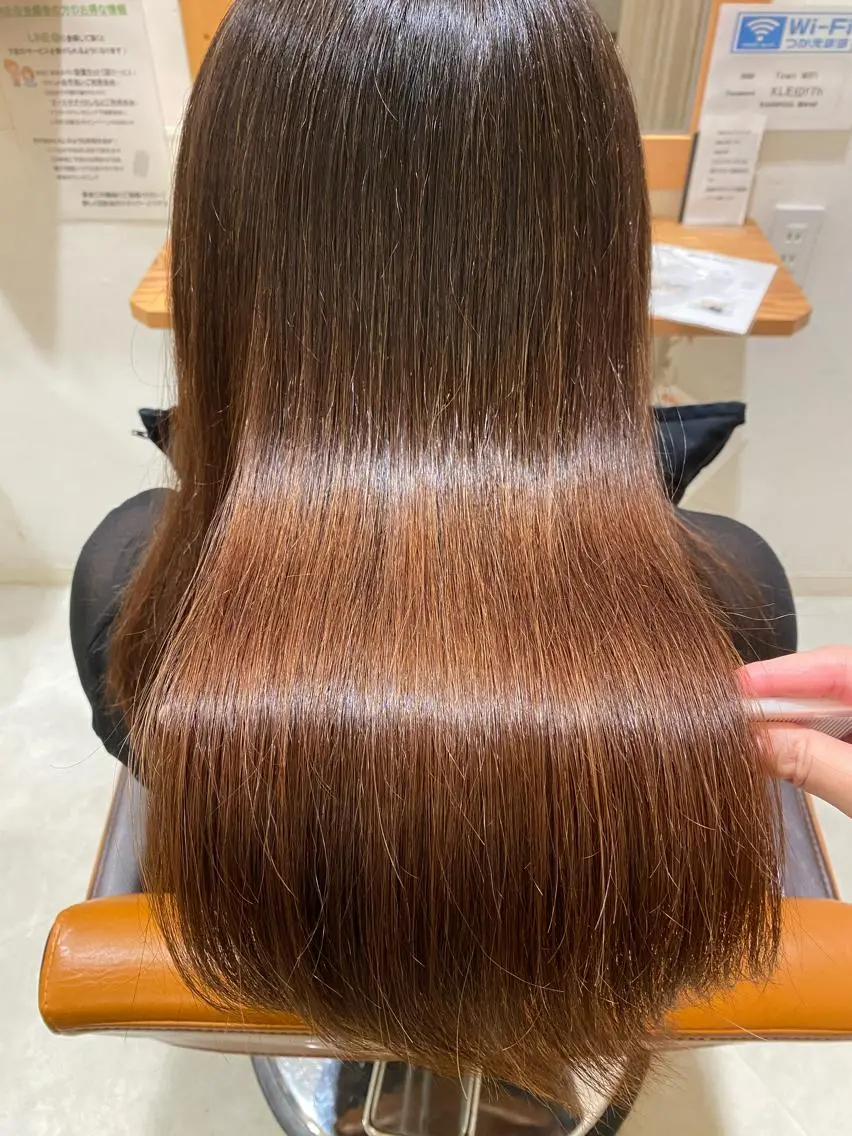 ロング 猪股 華乃のヘアスタイル