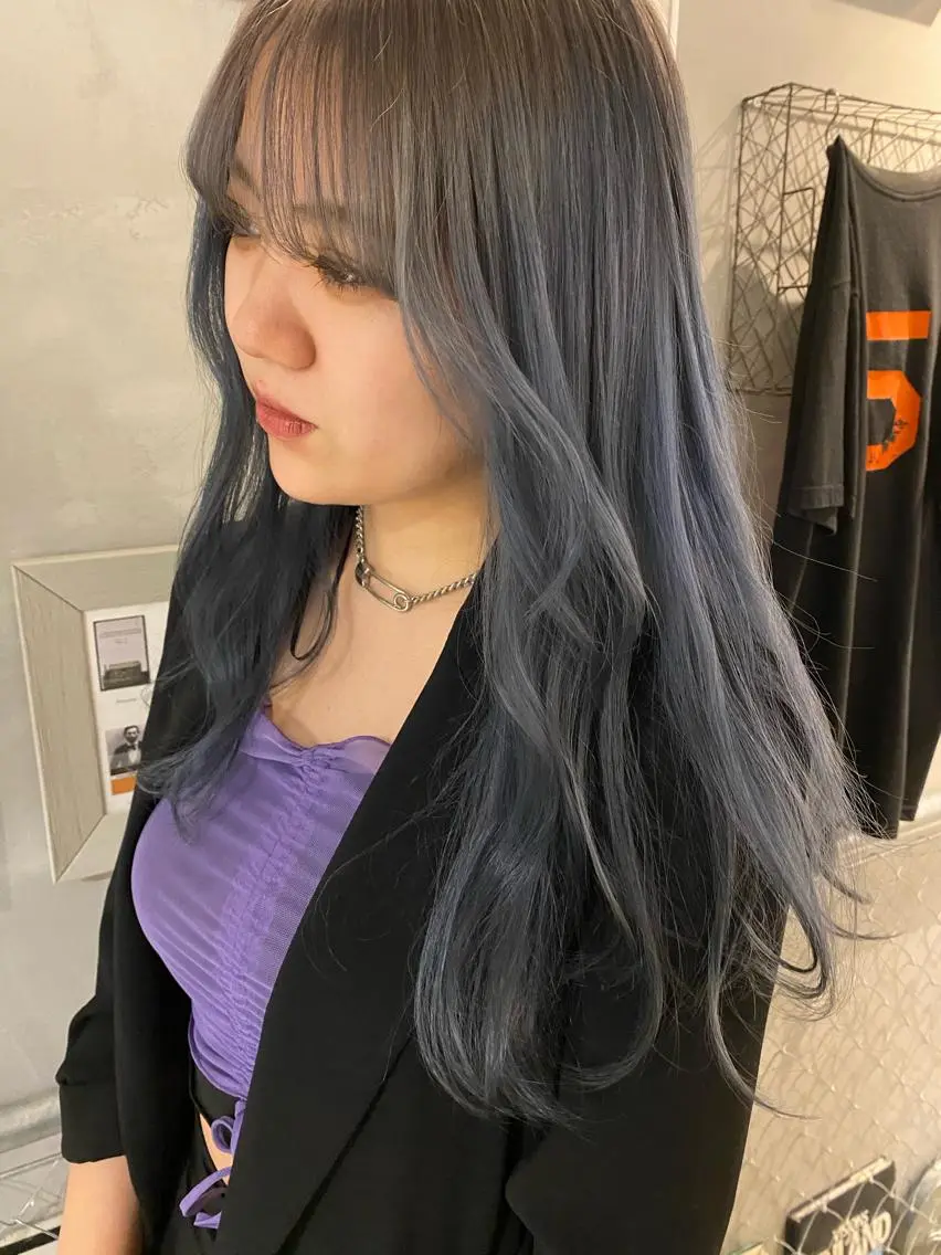 ロング カラー MIYU💋💖 〈XENA渋谷本店〉のヘアスタイル