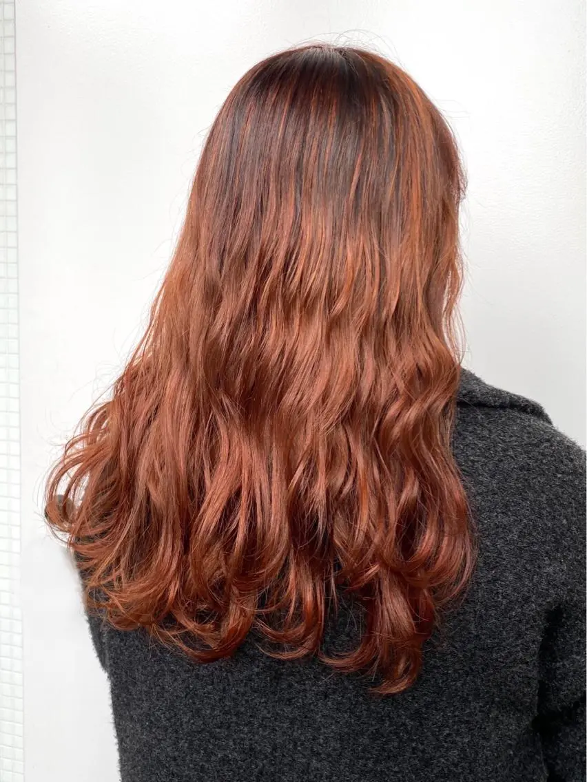 ロング カラー Unami MIHA☘️*゜のヘアスタイル