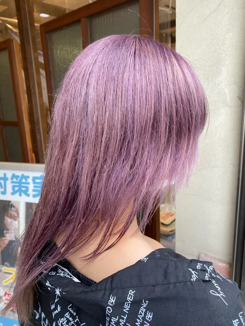 ロング カラー パーマ ヘアアレンジ メンズ キッズ ネイル マツエク・マツパ 🌈髪質改善・美髪矯 正・平野瀬乃🌈のヘアスタイル