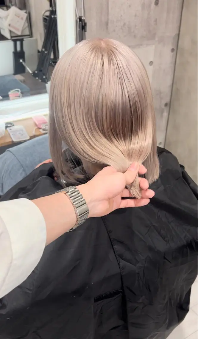 ショート メンズ縮毛矯正 🎖アジマ リョオのヘアスタイル