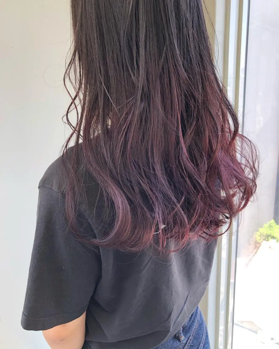 セミロング ヘアカラー トリートメント 小澤大輔 YOLO hairのヘアスタイル