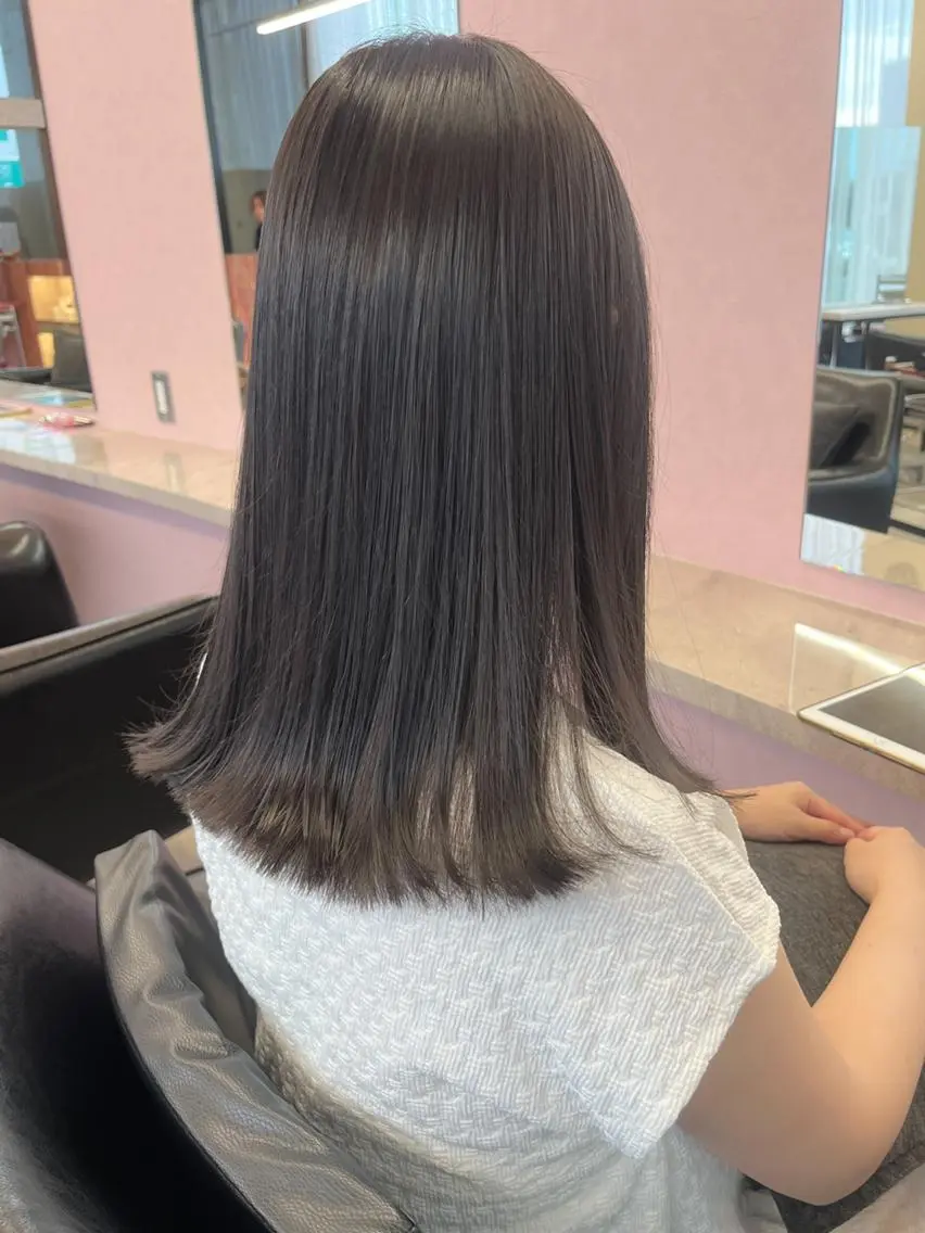 ミディアム MATTY azusaのヘアスタイル
