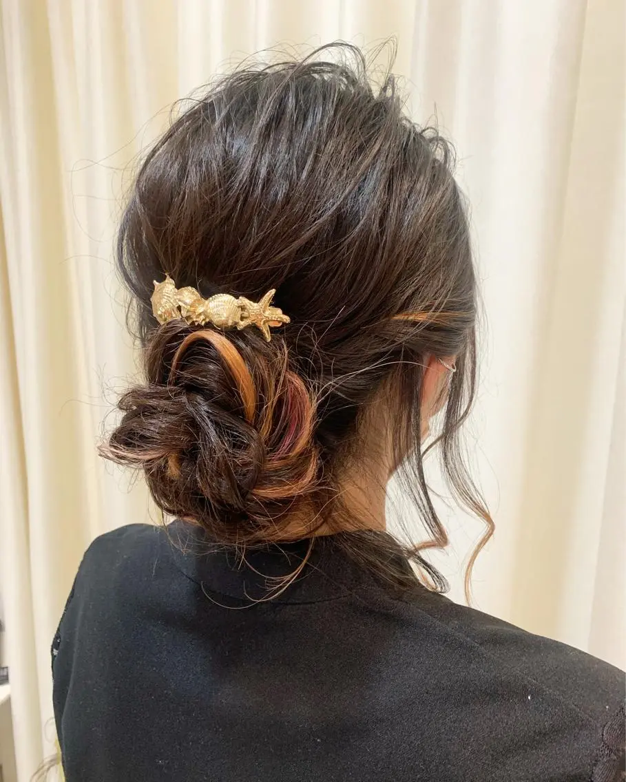 ヘアアレンジ period. ほりはるかのヘアスタイル