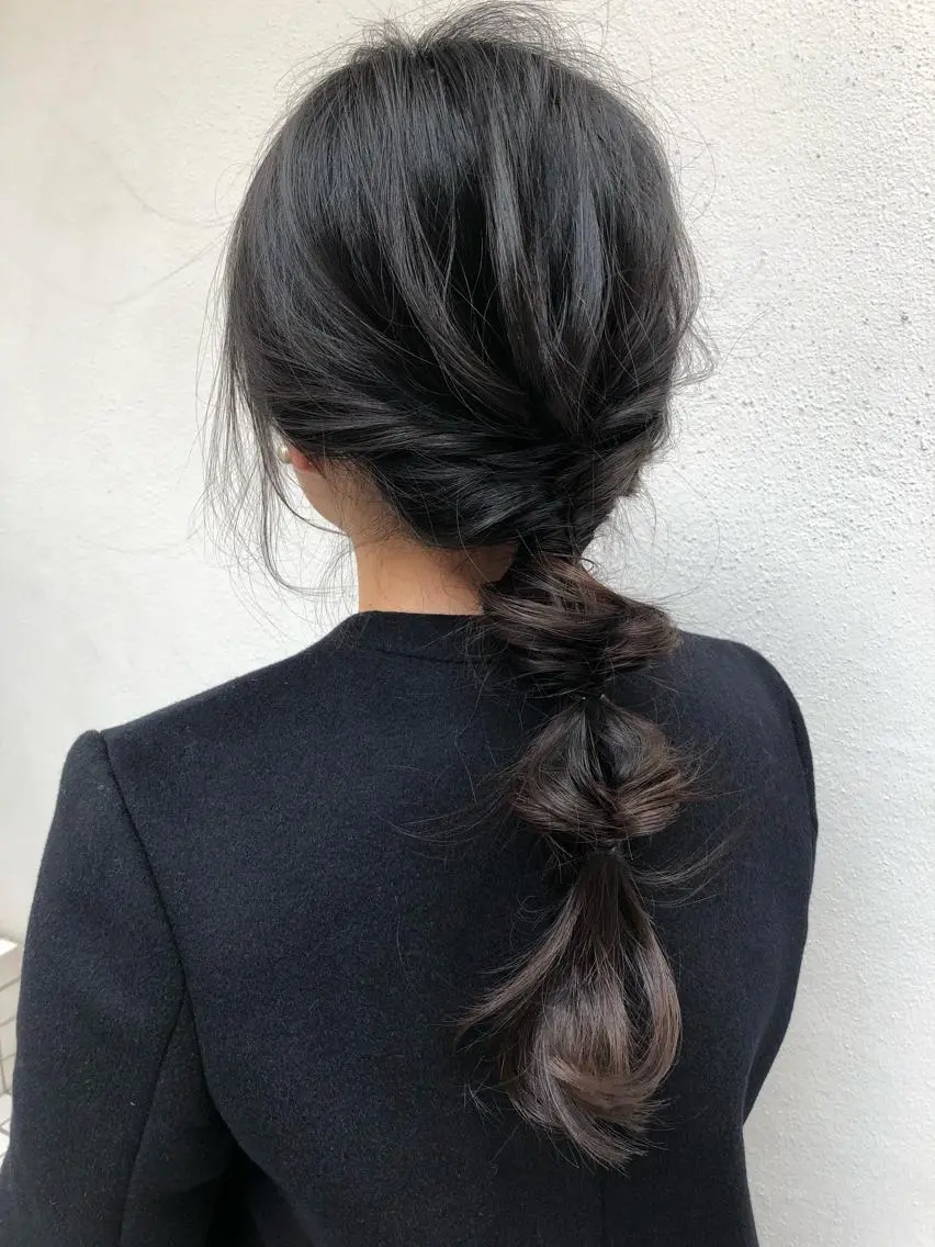ロング カラー ヘアアレンジ 三軒茶屋/髪質改善 やまなかのヘアスタイル