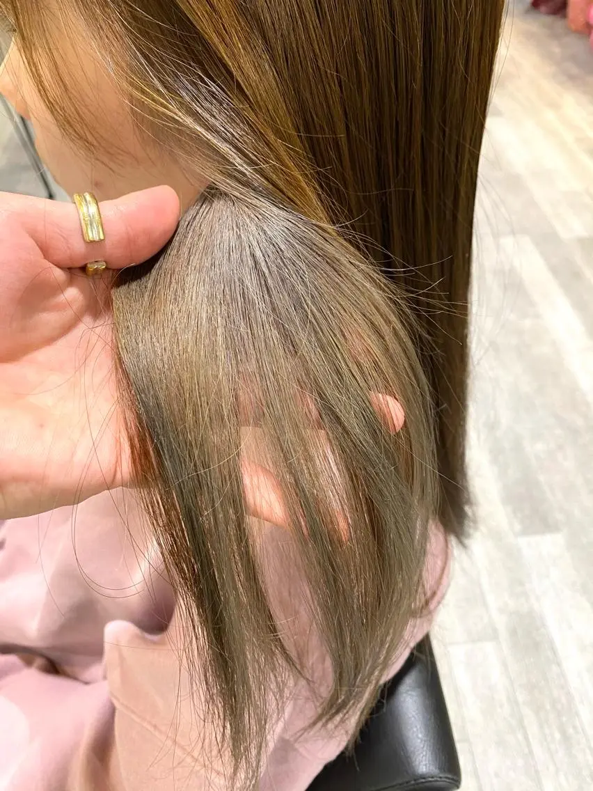 ロング カラー ヘアカラー 先着1名様限定 カット無料のヘアスタイル
