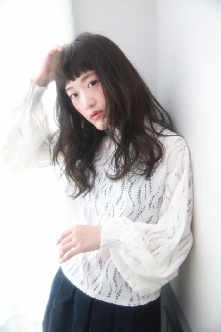 ミディアム カラー パーマ レイヤーカット✂️ 横浜No1♡下鳥翔子のヘアスタイル