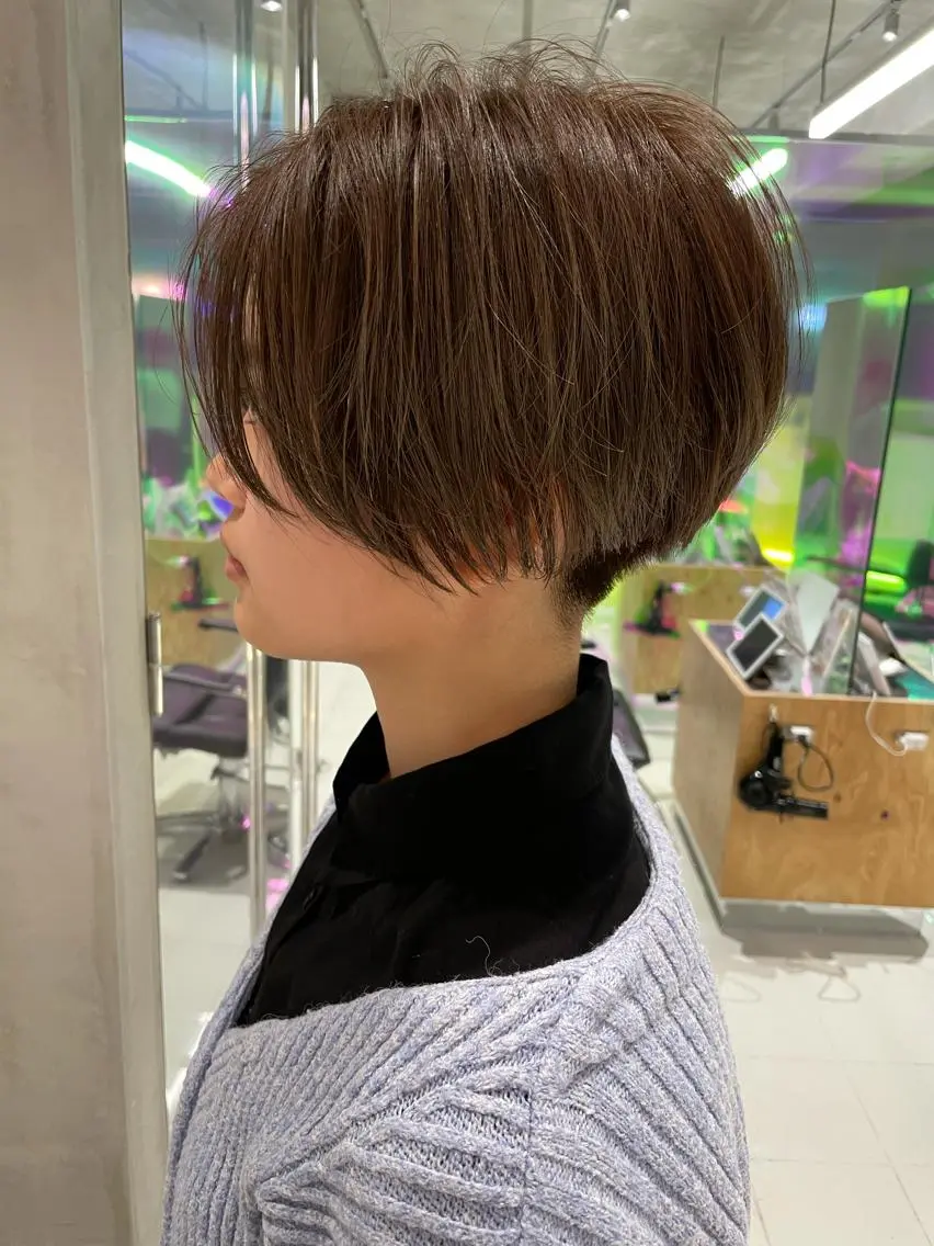 ショート カット ヘアカラー 💫似合わせショート 【代表】茂木のヘアスタイル