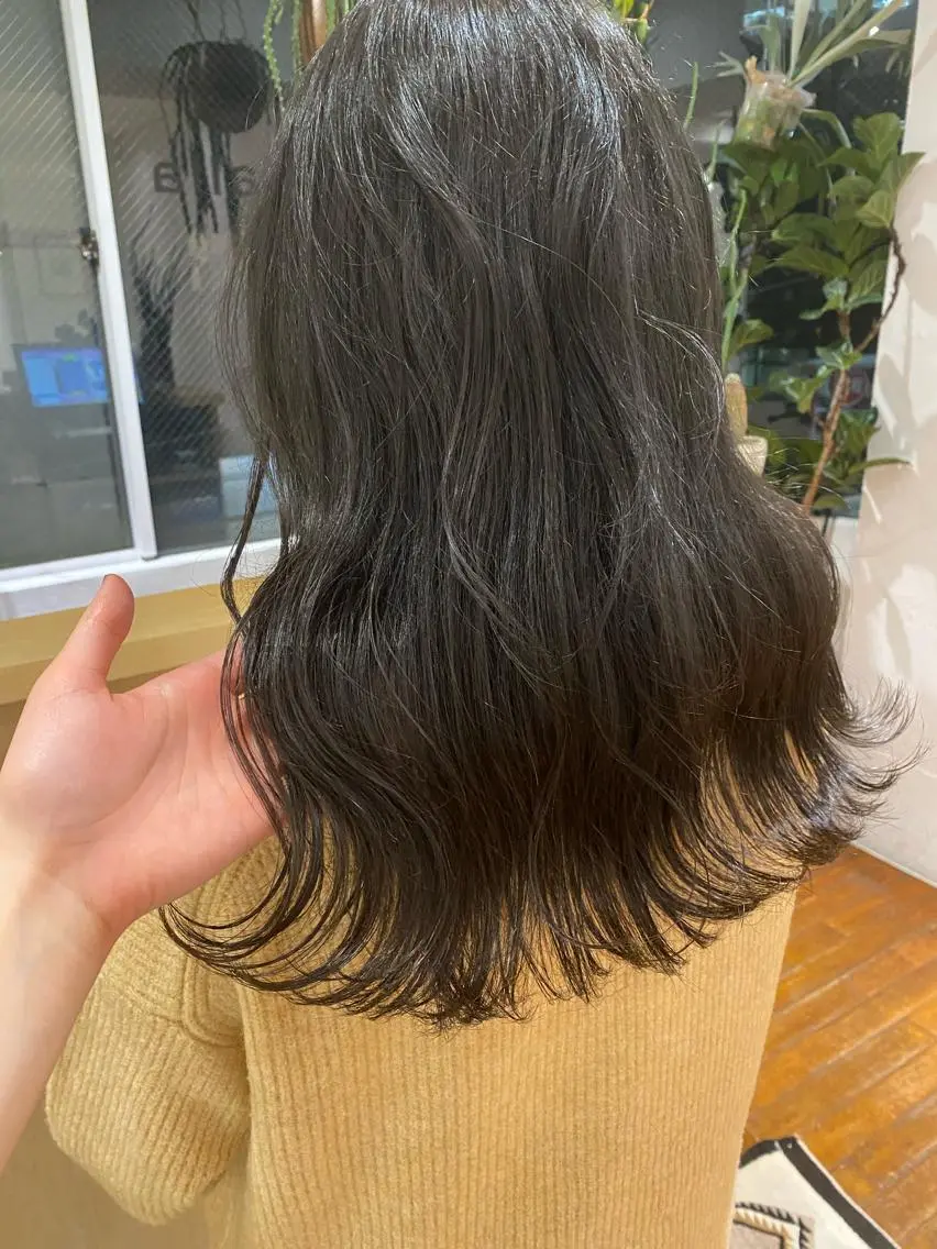 ロング カラー グレージュ Lomalia 🤍🫧/makoのヘアスタイル