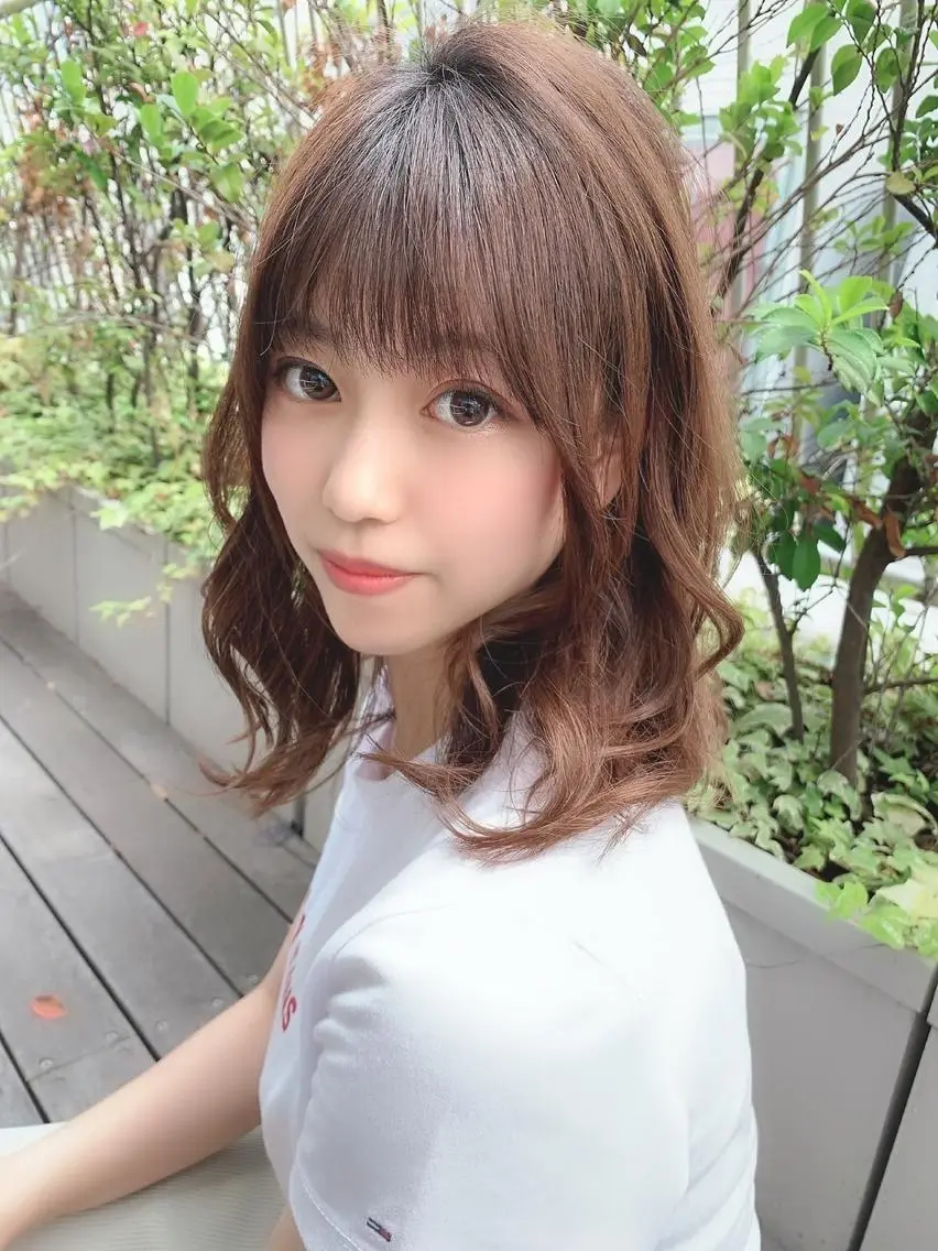 ミディアム 艶感透明感カラー 🫧たけ🫧のヘアスタイル