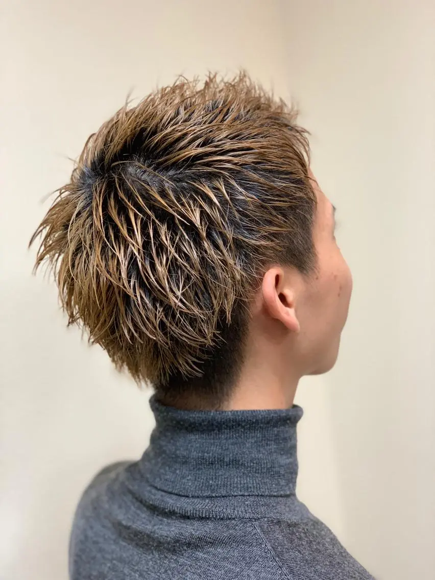 ショート メンズ 宮田 一宏のヘアスタイル