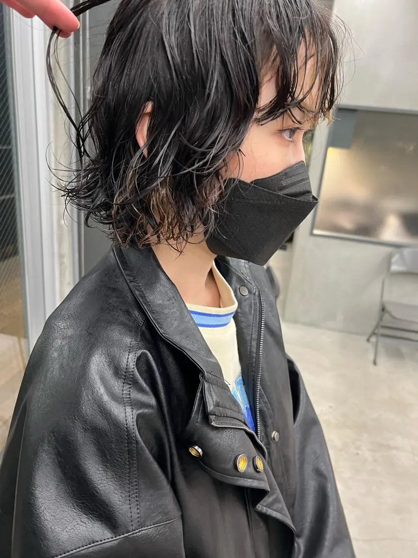 ショート パーマ カット パーマ トリートメント sakoda shunkiのヘアスタイル