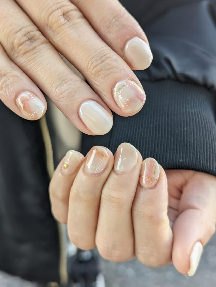 ネイル ジェルネイル ハンドネイル 推しネイル | 　aycnailのネイルデザイン