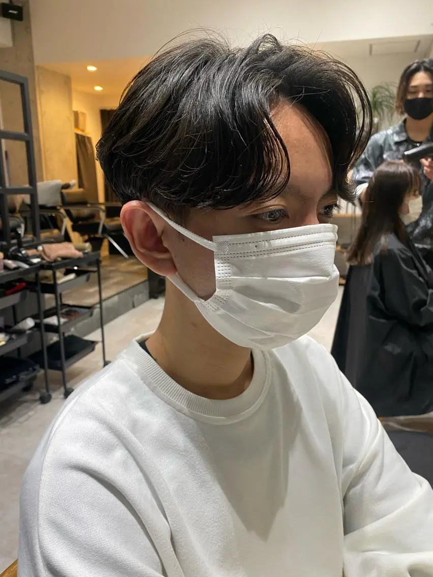 ミディアム パーマ カット パーマ トリートメント 似合う髪型が 分からない方へのヘアスタイル