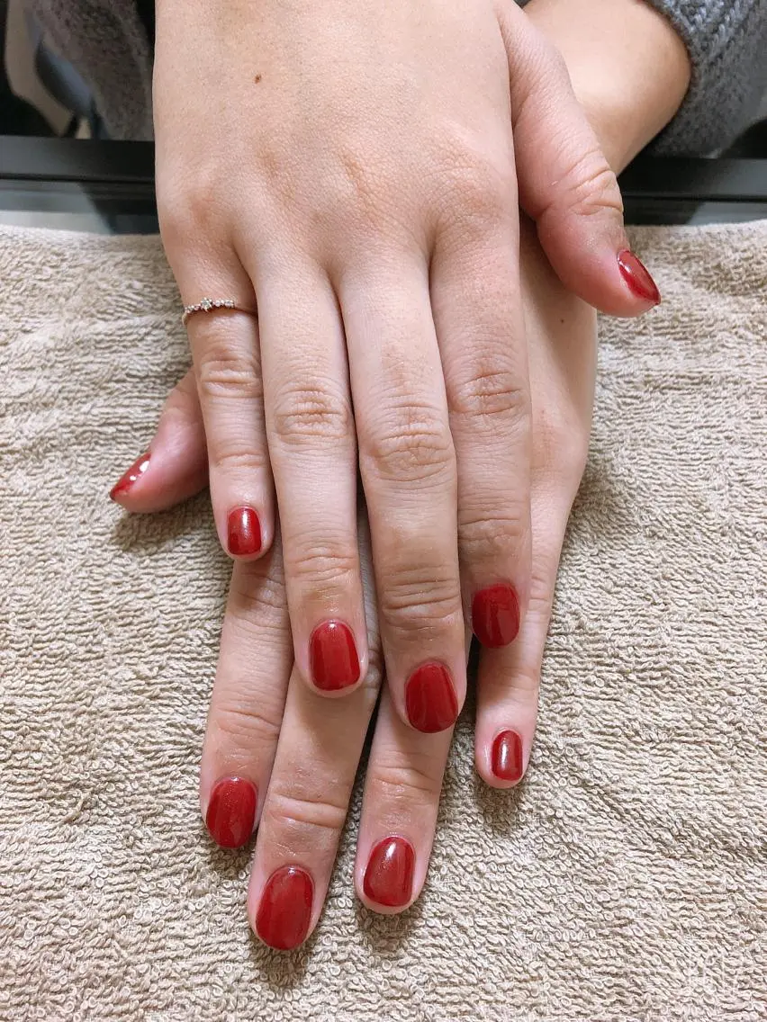 ネイル シンプルネイル 東大阪/ ROBED nail salonのネイルデザイン