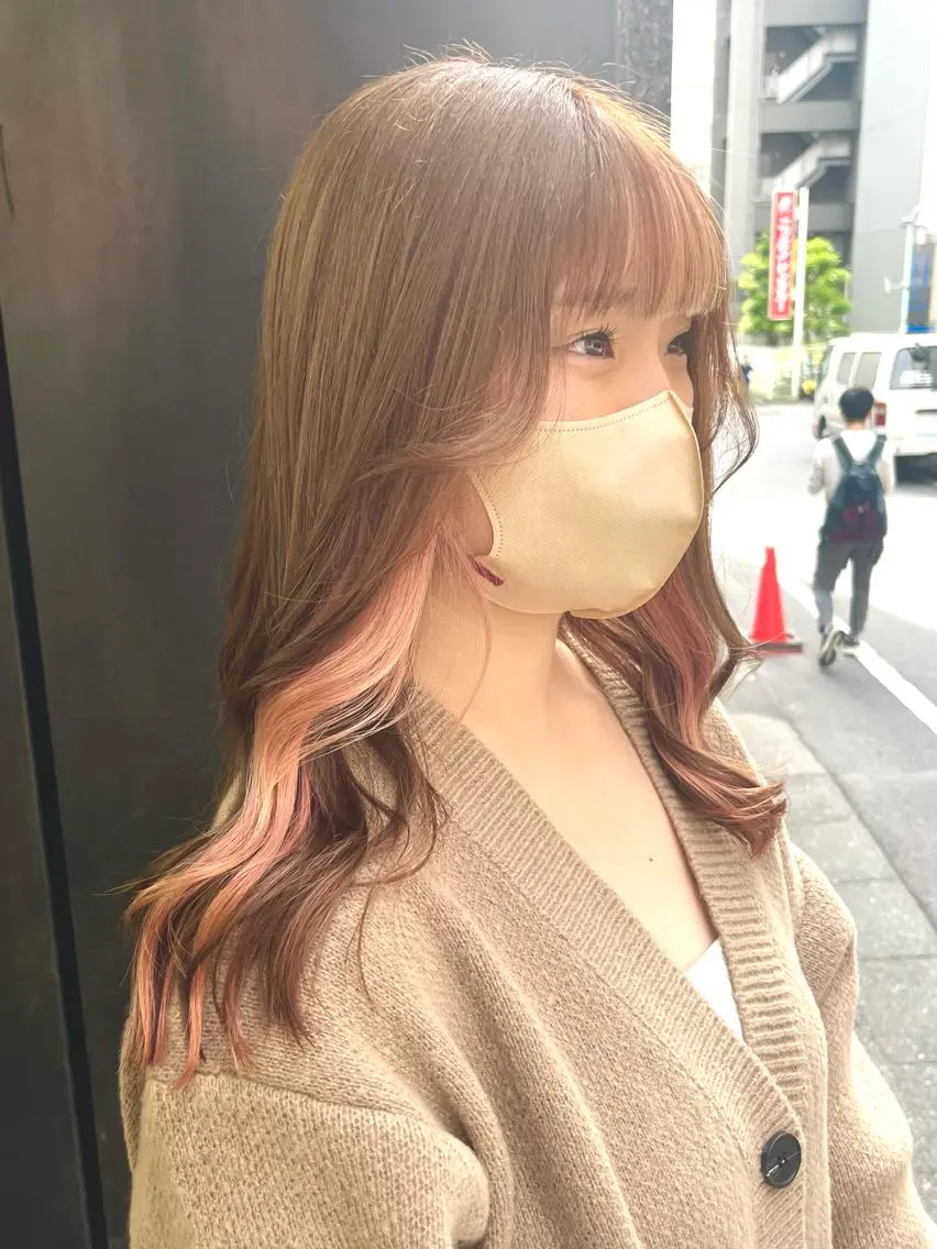 ロング カラー 🎀透明感 カラー🎀ミズキのヘアスタイル