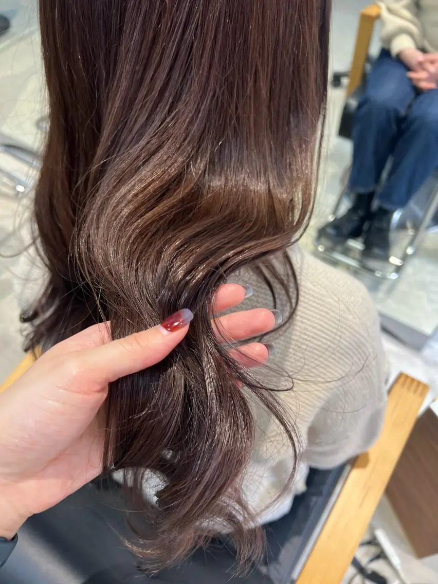 ロング カラー 谷町/Le'a /竹原しおなのヘアスタイル