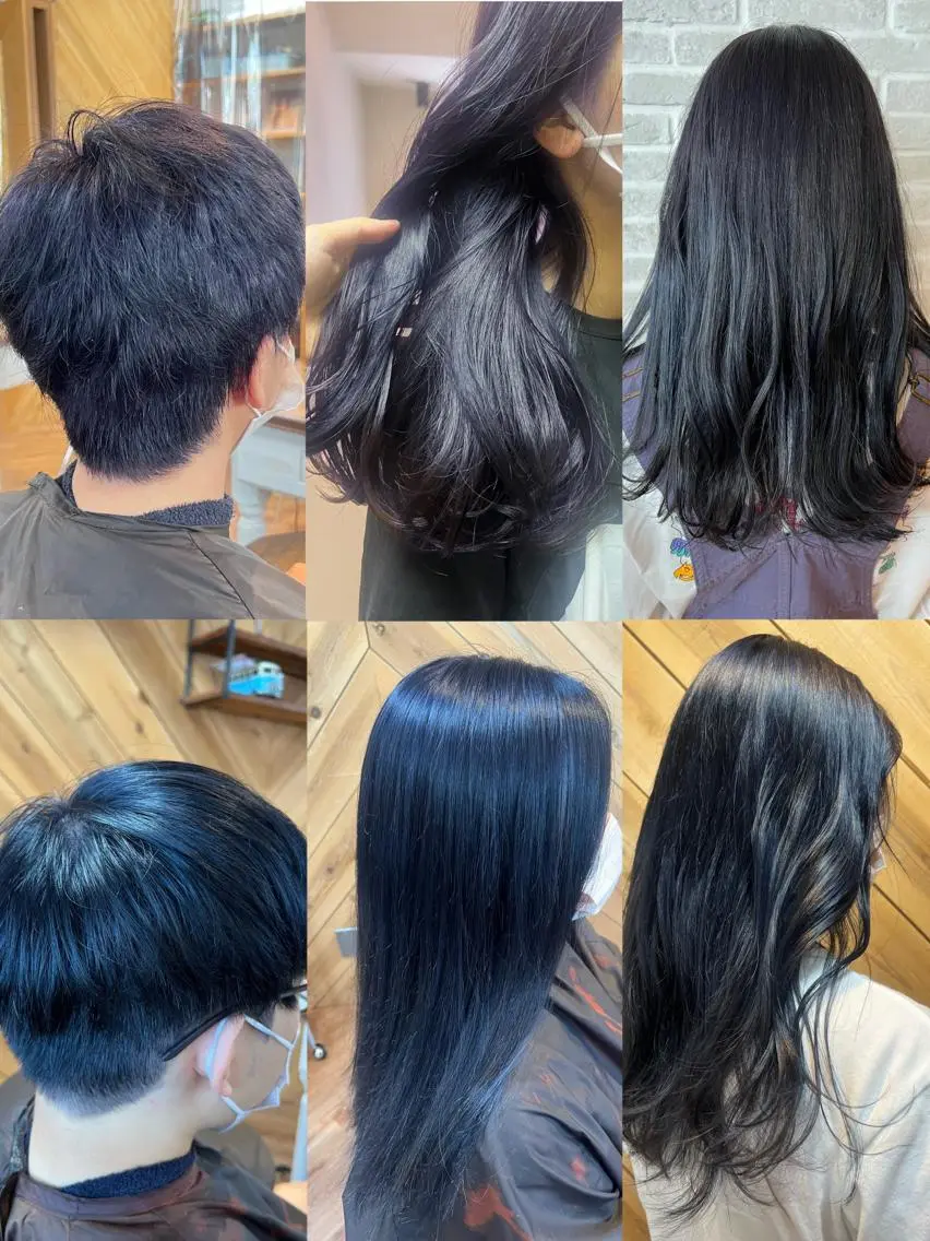 カラー ブリーチ ブルーカラー Topstylist YUKIのヘアスタイル