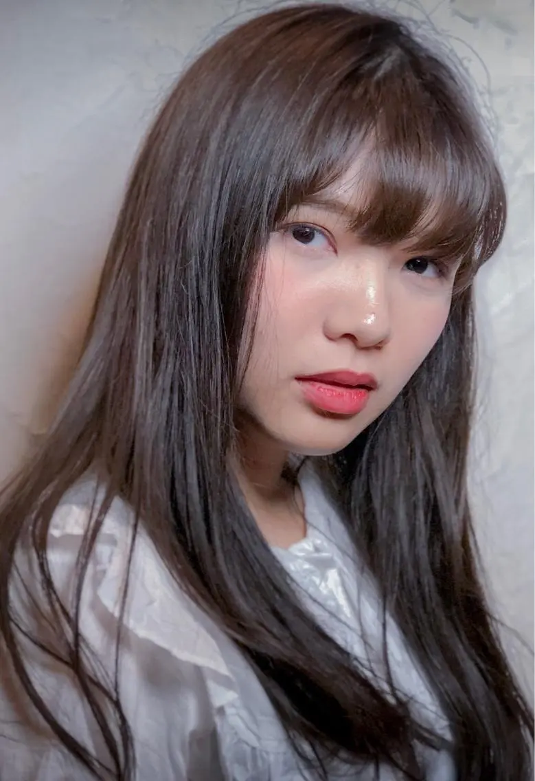 ロング 佐々岡 亮介のヘアスタイル