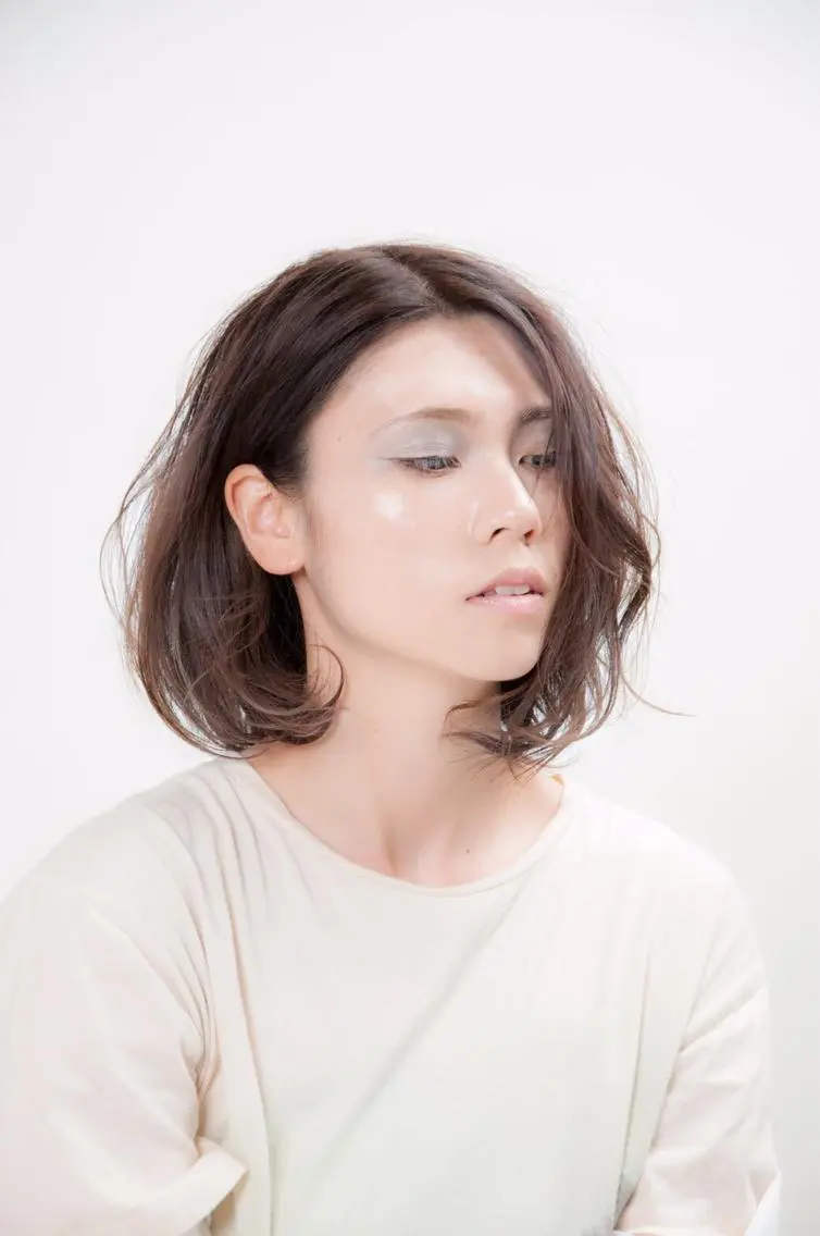 ミディアム カラー グレージュ ハイライトカラー ハイライト 💇‍♀️髪質改善 玉谷　俊💇‍♂️のヘアスタイル
