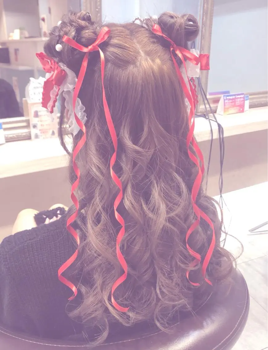 ヘアアレンジ お団子ヘア Kanami ❤︎のヘアスタイル