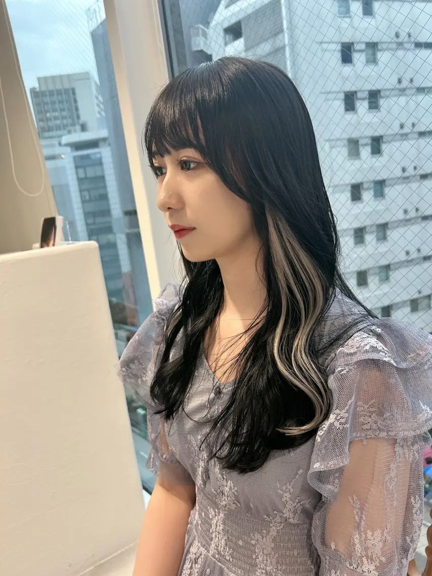 セミロング カラー ヘアアレンジ 【代表】 たき〜のヘアスタイル