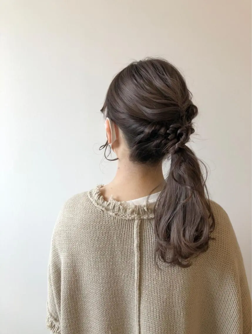 ロング ヘアアレンジ 田谷 夏生のヘアスタイル