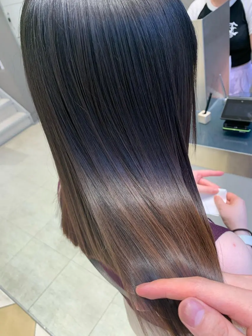 セミロング トリートメント ヘアセット ✨上村 潤平✨メンズヘア✨のヘアスタイル