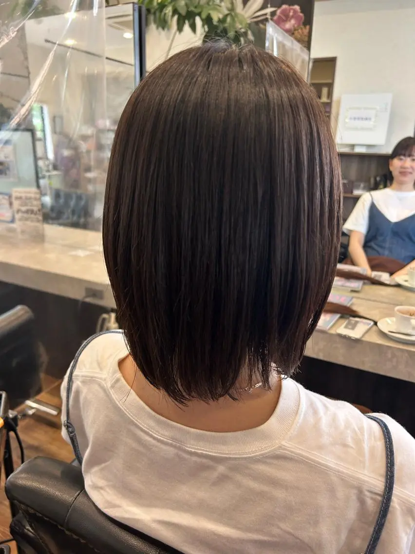 ミディアム ボブ カット 吉川 茉由子のマツエク・マツパデザイン