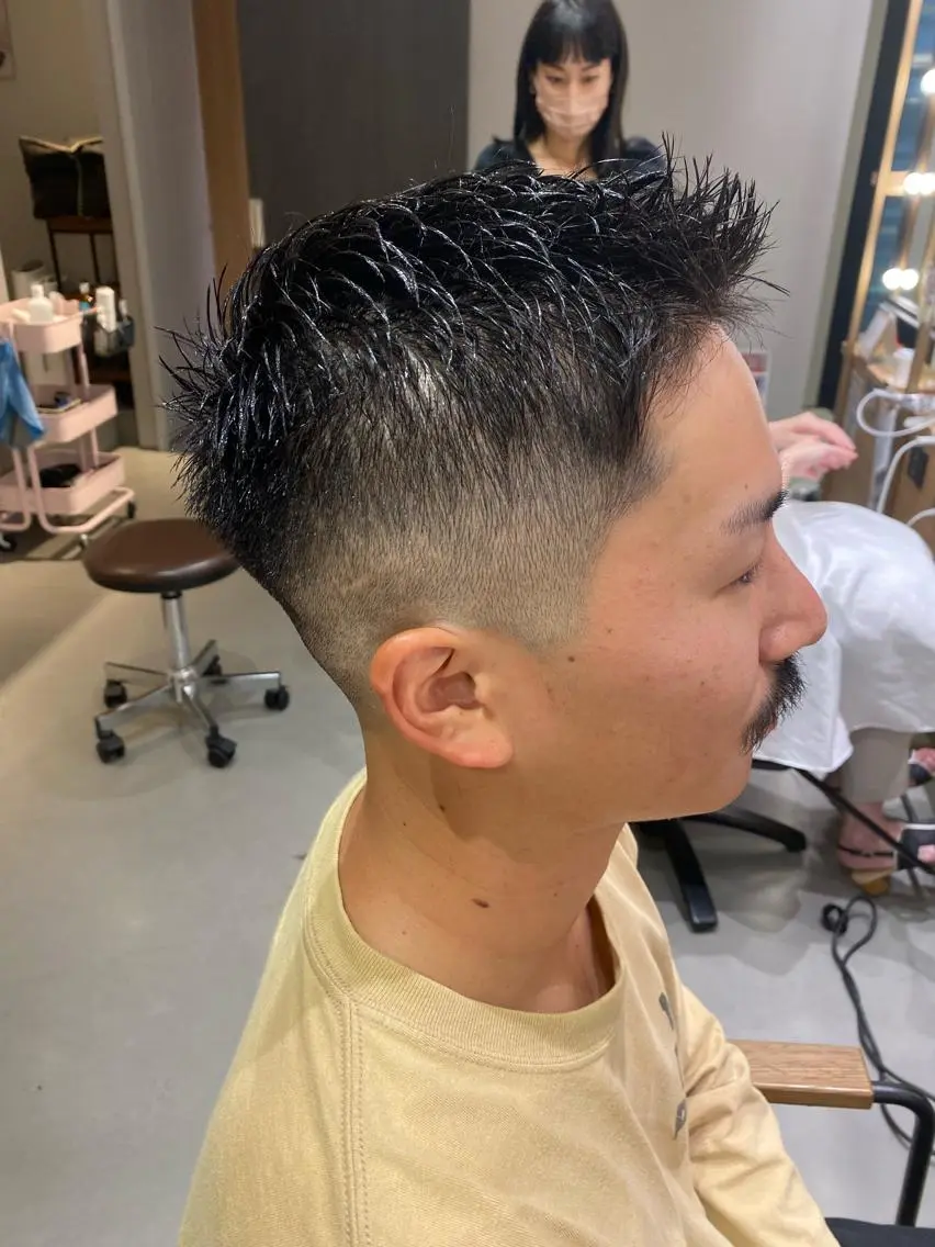 ショート メンズ unopulir 景山 凌のヘアスタイル
