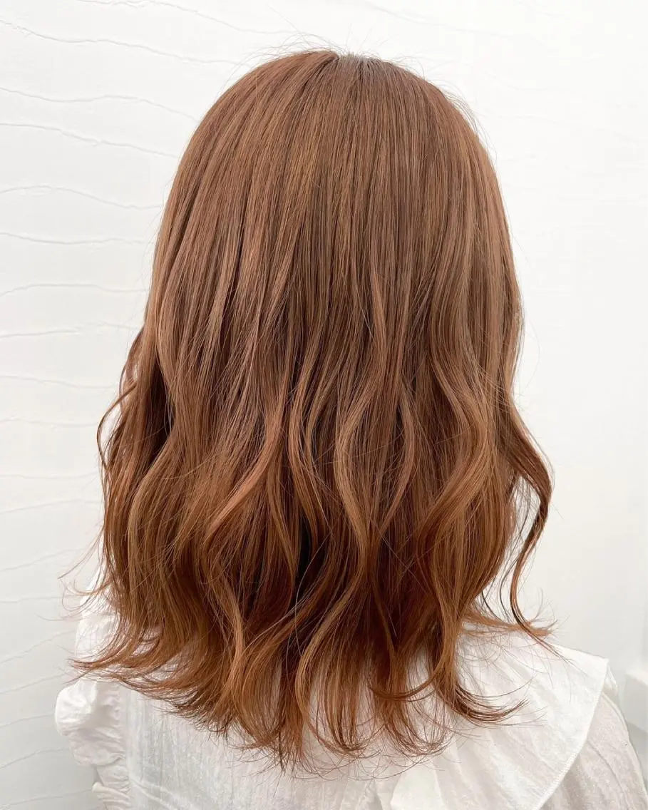 セミロング カラー Mintleaf 💛MAYUKOのヘアスタイル