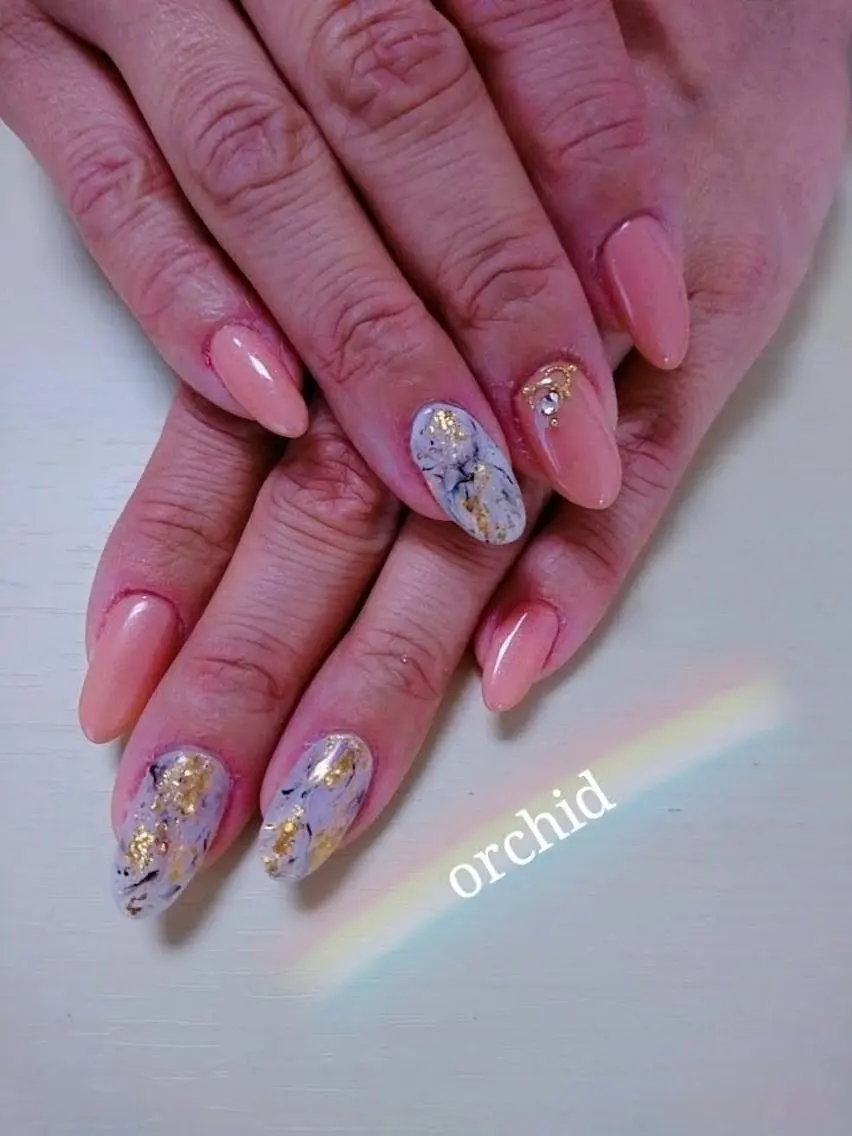 ネイル orchid ♡オーキッドのネイルデザイン